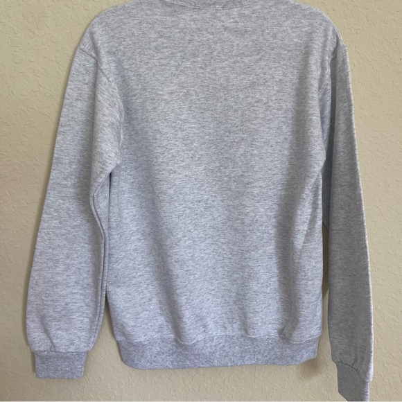 Whoville University Gray Graphic Crewneck Sweatshirt Women’s S NWOT - Picture 5 of 7